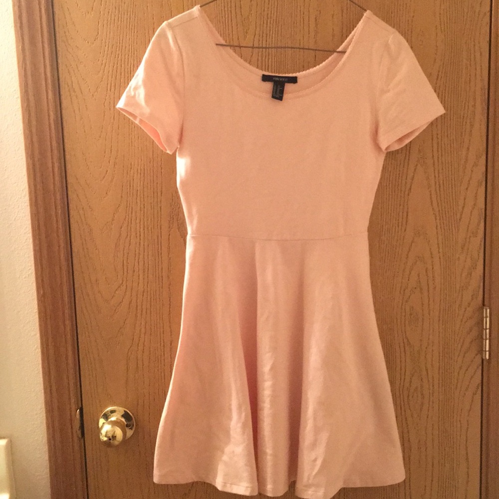 Baby pink dress